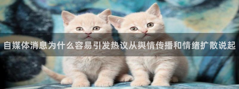 91吃瓜网站：自媒体消息为什么容易引发热议从舆情传播和情绪扩散说起